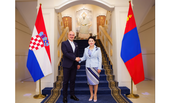 Official Visit of H.E. Mr. Gordan Grlić Radman, Minister of Foreign and European Affairs of the Republic of Croatia, to Mongolia