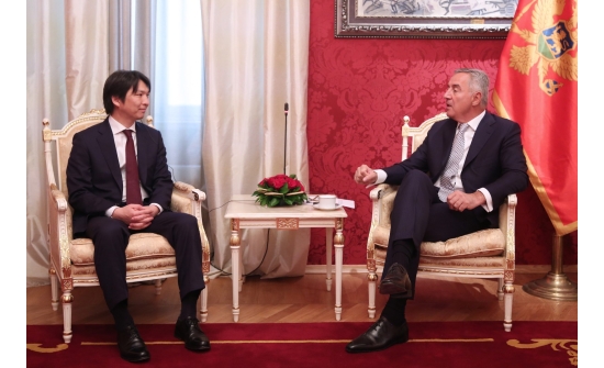 AMBASSADOR TSENGEG MIJIDDORJ PRESENTED HIS LETTER OF CREDENCE TO THE PRESIDENT OF MONTENEGRO