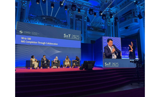 THE PRESIDENT OF THE ACADEMY OF SCIENCES OF MONGOLIA, MR. DEMBEREL SODNOMSAMBUU PARTICIPATED IN THE SCIENCE AND TECHNOLOGY CONFERENCE OF THE CTBTO